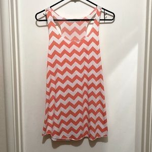 Maurices Racer back Chevron top